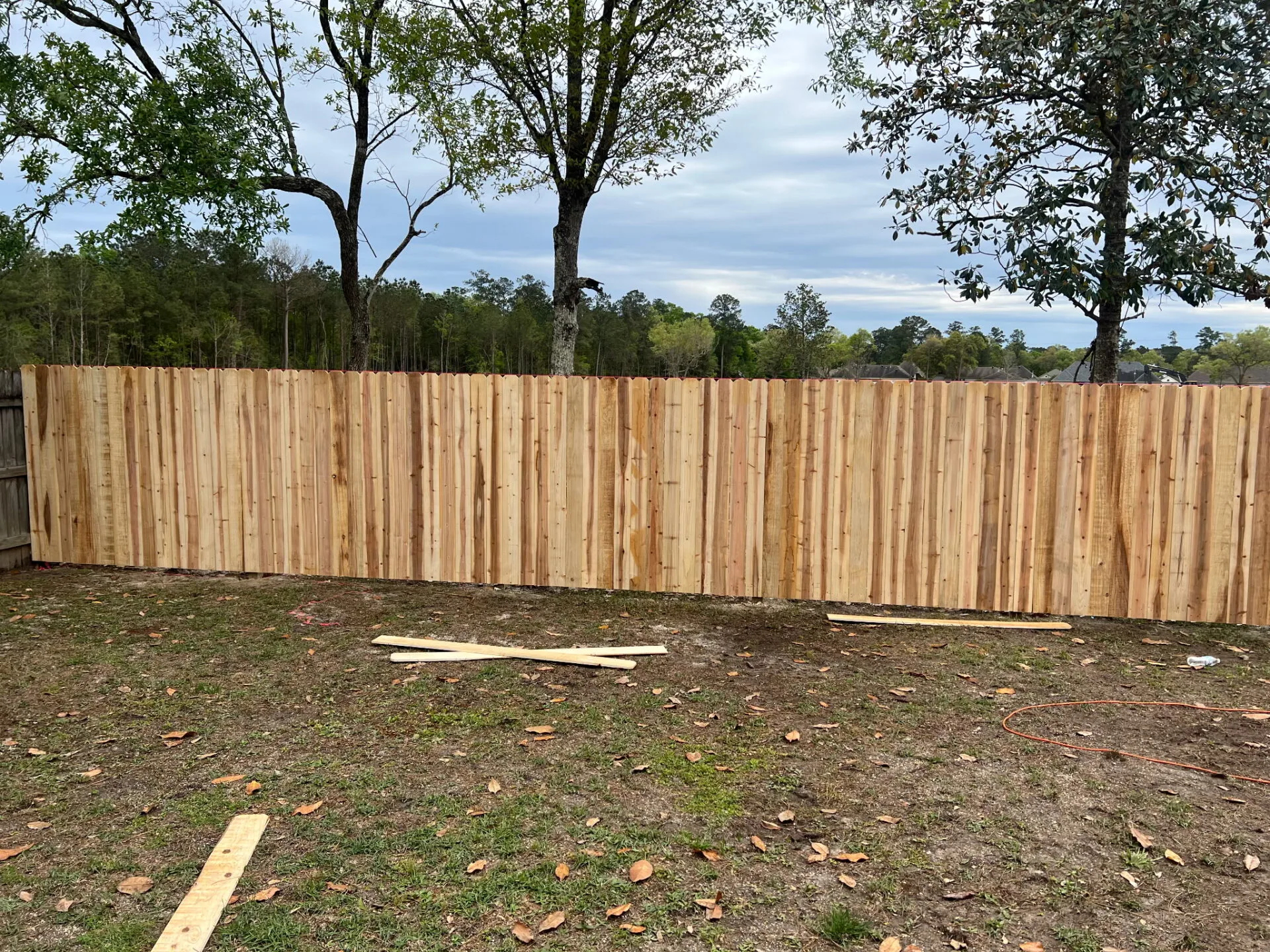 Fence installation in Covington